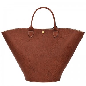 Longchamp Épure XL Tote bag - Leather Kahverengi | 0157-GTBJC