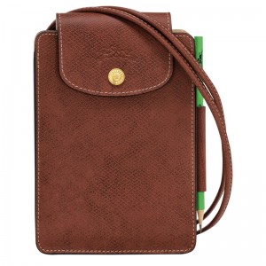 Longchamp Épure XS Crossbody bag - Leather Kahverengi | 2908-UOFGL