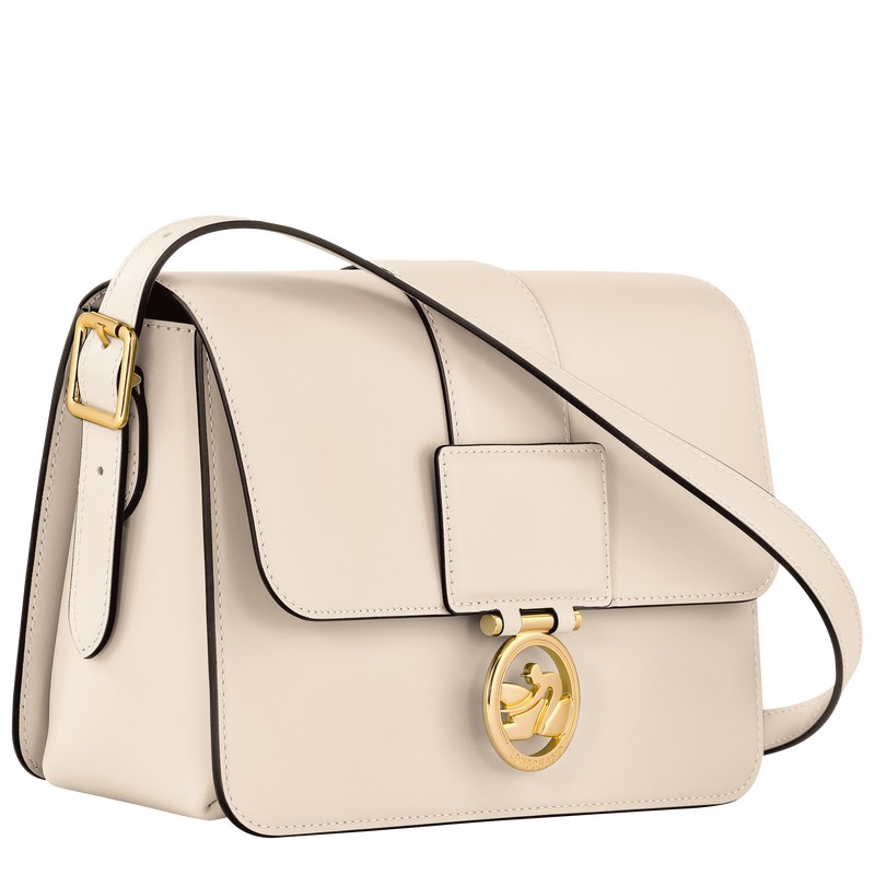 Longchamp Box-Trot M Crossbody bag - Leather Paper | 9438-JIVRP