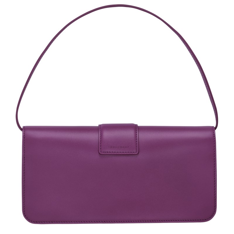 Longchamp Box-Trot M Shoulder bag - Leather Violet | 8932-WDKPA