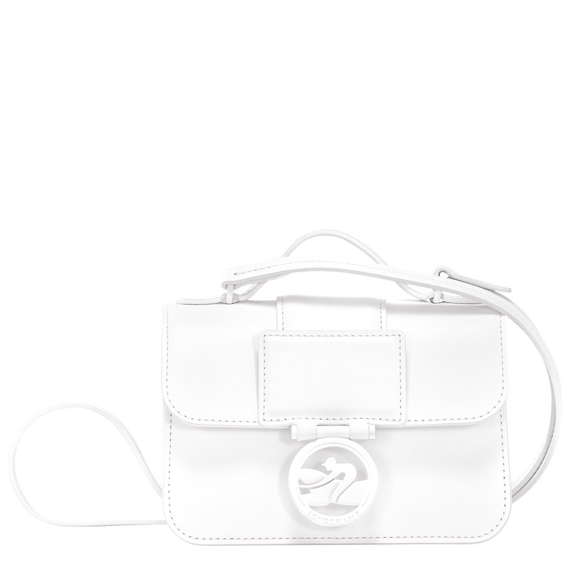 Longchamp Box-Trot XS Crossbody bag - Leather Beyaz | 7946-KOYBM