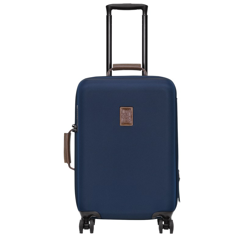 Longchamp Boxford S Suitcase - Recycled canvas Mavi | 6975-ICGNO