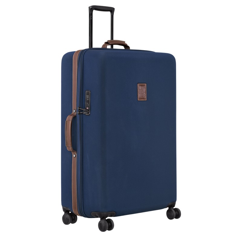 Longchamp Boxford XL Suitcase - Recycled canvas Mavi | 2738-ATXYG