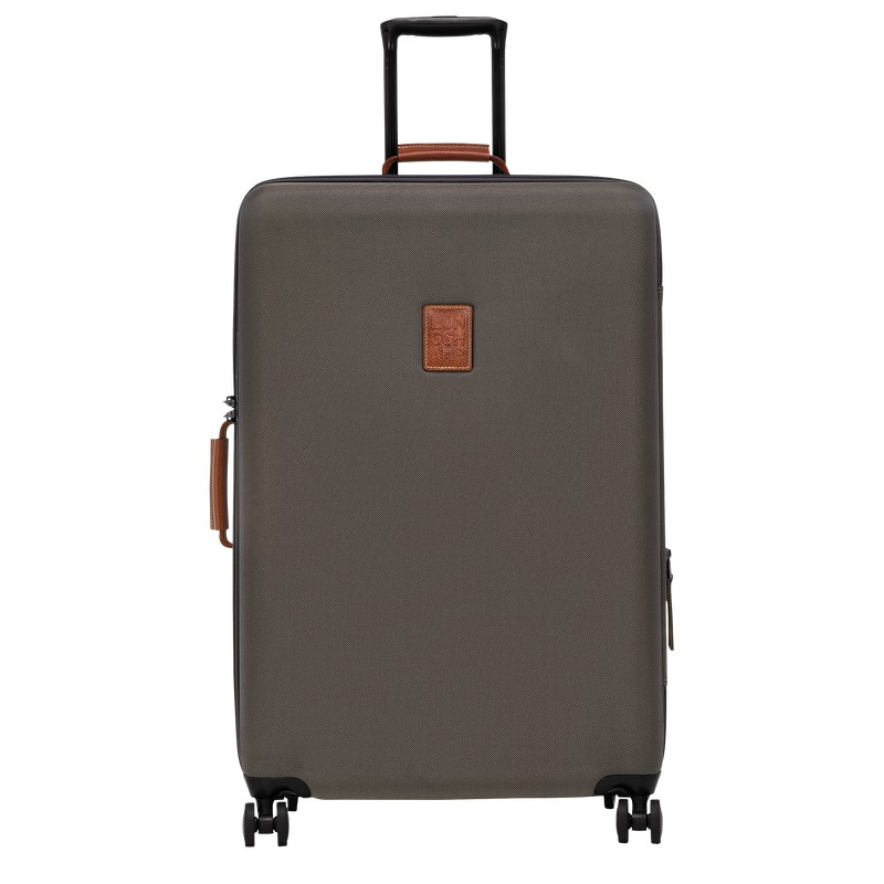 Longchamp Boxford XL Suitcase - Recycled canvas Kahverengi | 7814-IFAPN