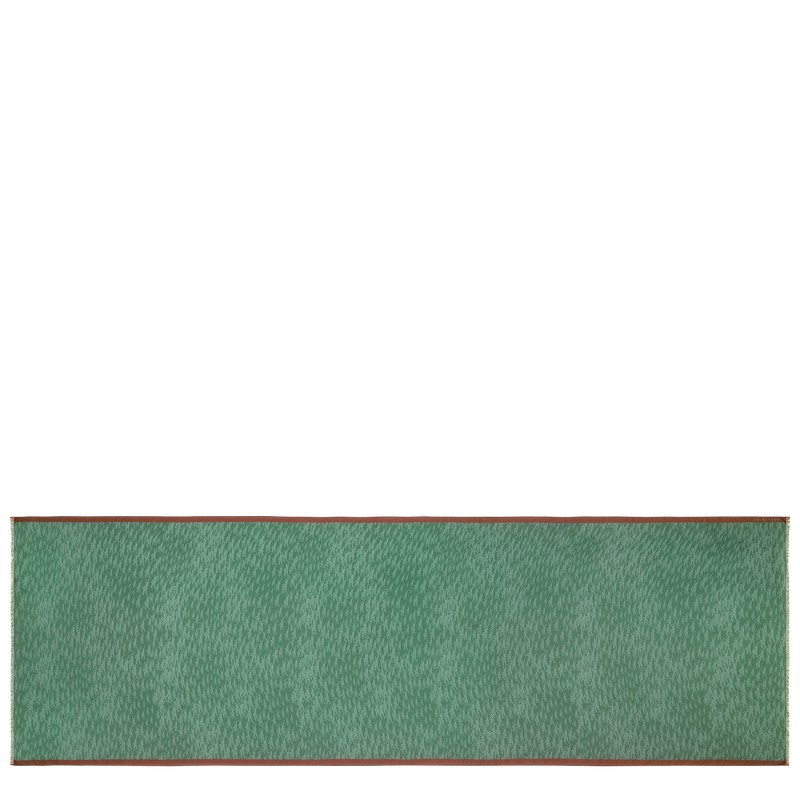 Longchamp Chevaux Stole - OTHER Sage | 7429-MPEUC