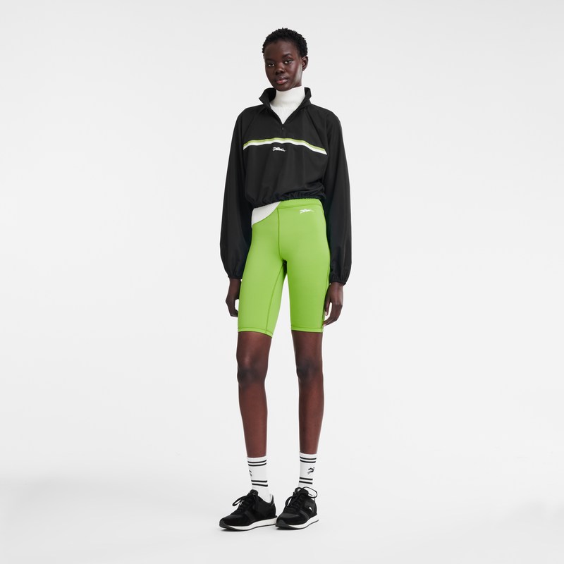 Longchamp Cycling short pants - Jersey Yeşil | 0238-PSQBK