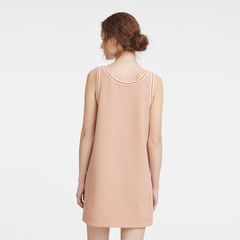 Longchamp Dress - Double faced Nude | 5629-QUKHL