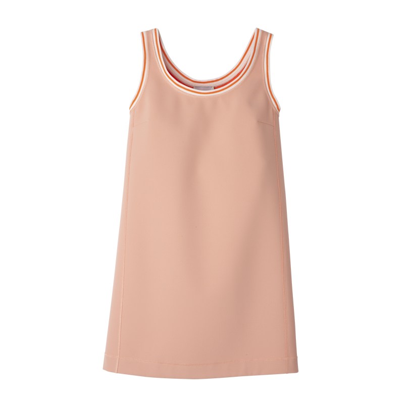 Longchamp Dress - Double faced Nude | 5629-QUKHL