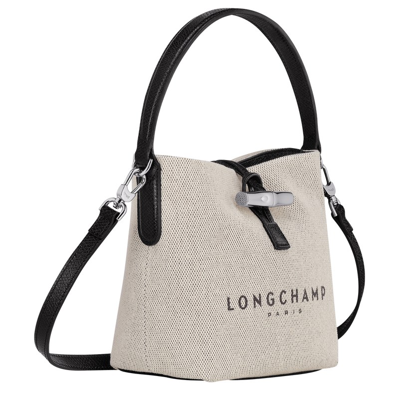 Longchamp Essential XS Bucket bag - Canvas Ecru | 3190-PHXYV