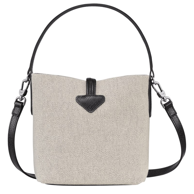 Longchamp Essential XS Bucket bag - Canvas Ecru | 3190-PHXYV