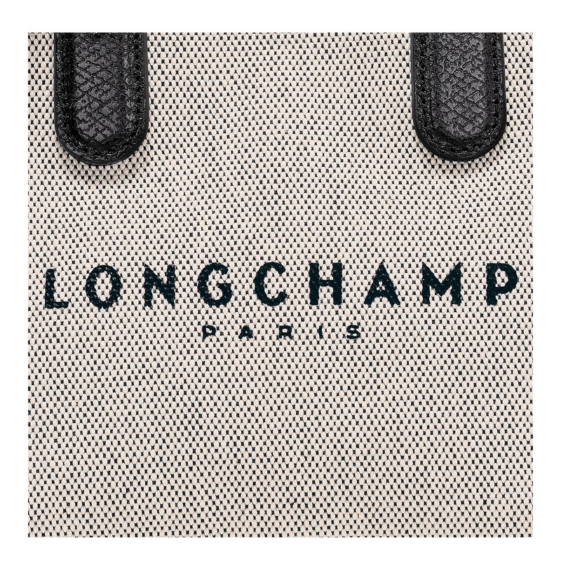 Longchamp Essential XS Handbag - Canvas Ecru | 7284-NQOBM