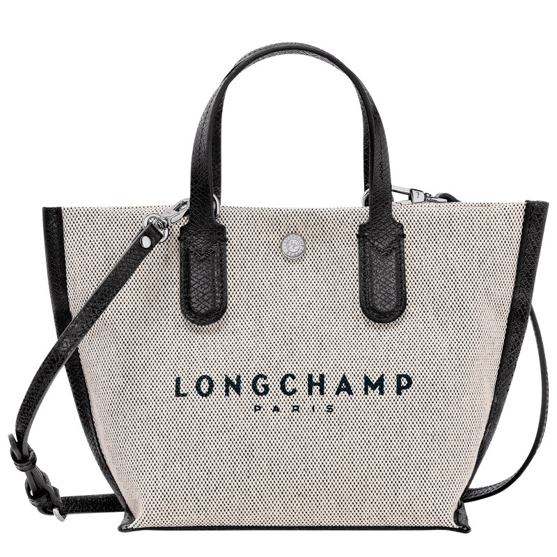 Longchamp Essential XS Handbag - Canvas Ecru | 7284-NQOBM