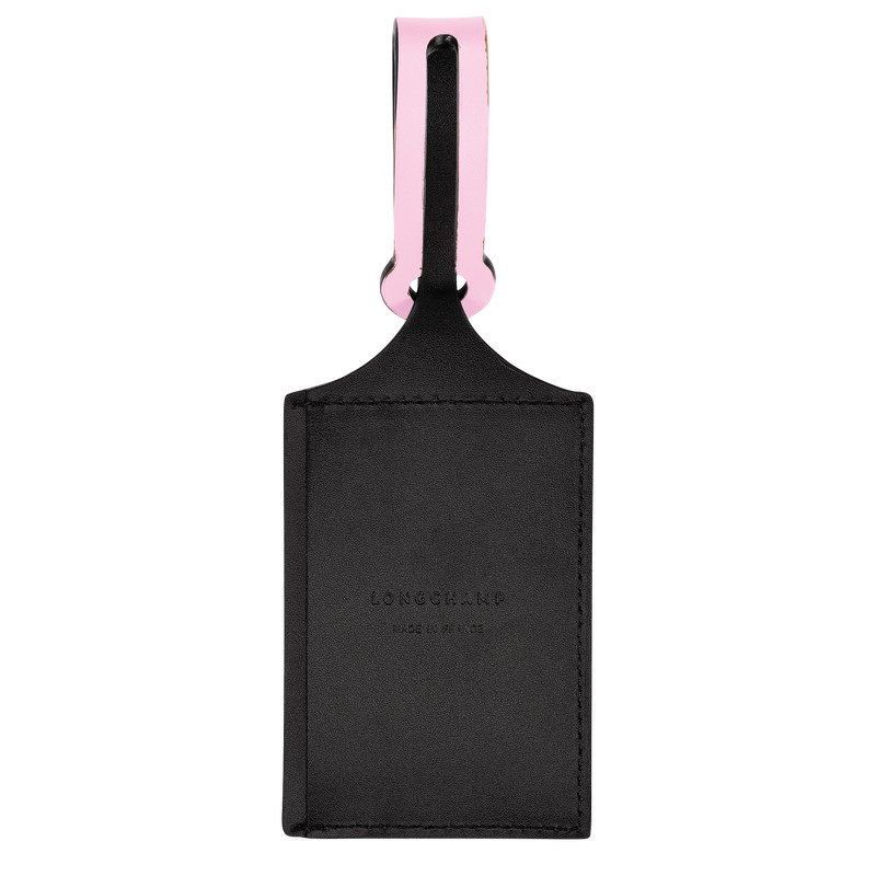 Longchamp LGP Travel Luggage tag - Leather Pembe | 4657-KZXTS