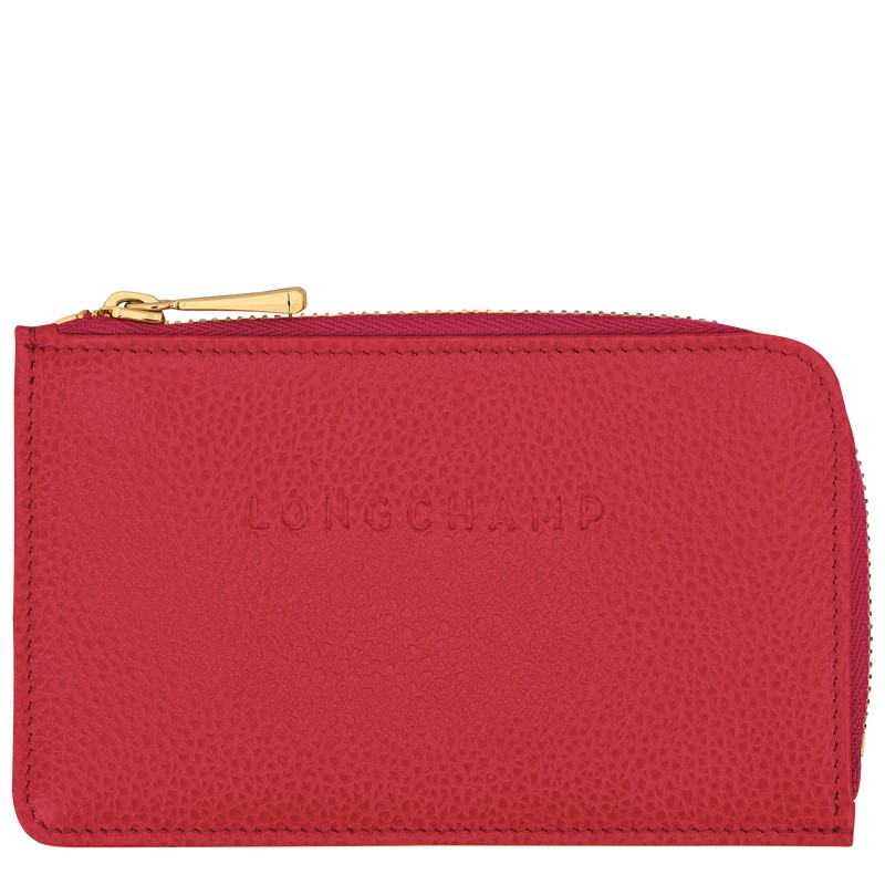 Longchamp Le Foulonné Card holder - Leather Love | 8329-WNYCU