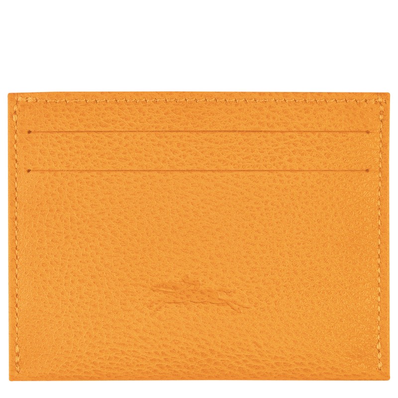 Longchamp Le Foulonné Cardholder - Leather Kayısı Rengi | 8409-MXBWR