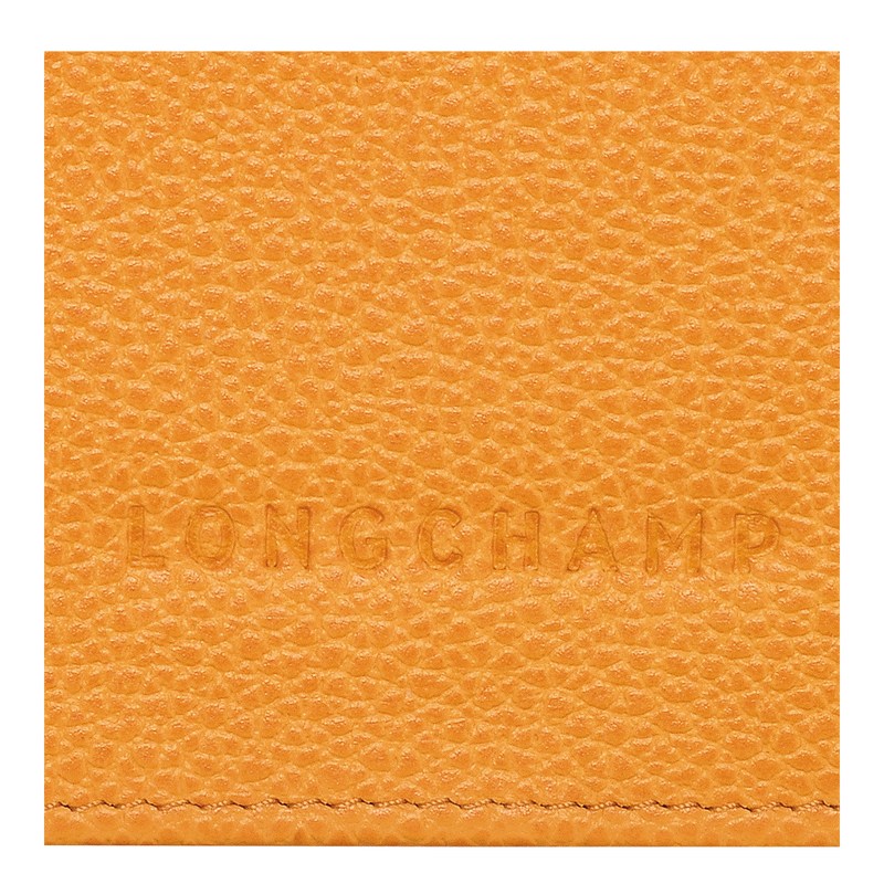 Longchamp Le Foulonné Continental wallet - Leather Kayısı Rengi | 6894-CQWYG