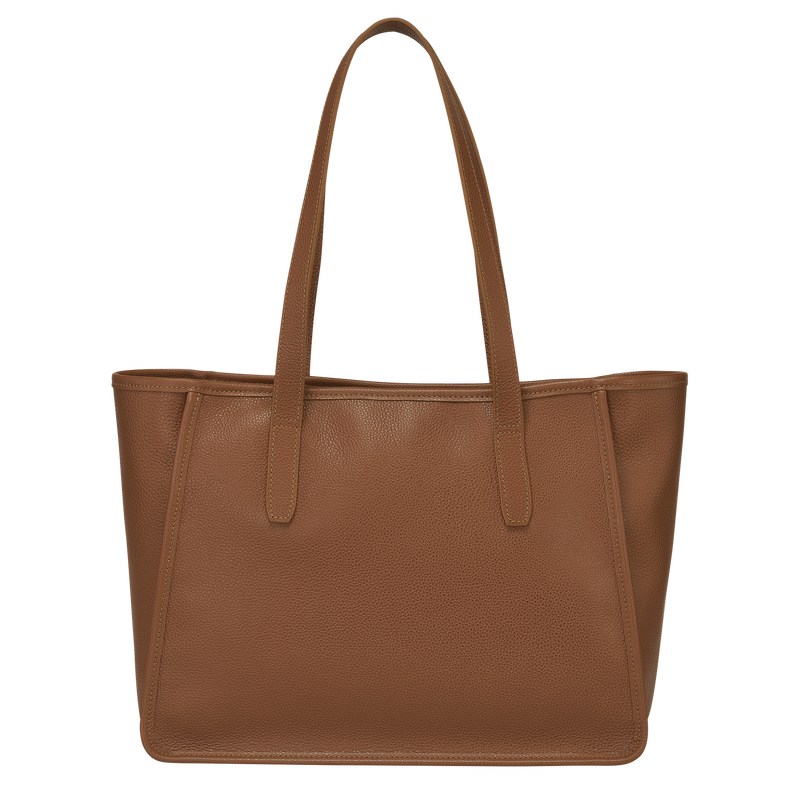 Longchamp Le Foulonné L Tote bag - Leather Caramel | 4780-ZEHYA