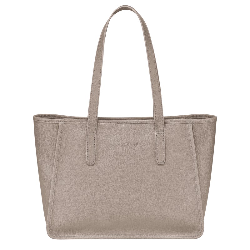 Longchamp Le Foulonné L Tote bag - Leather Turtledove | 2603-MLRSI