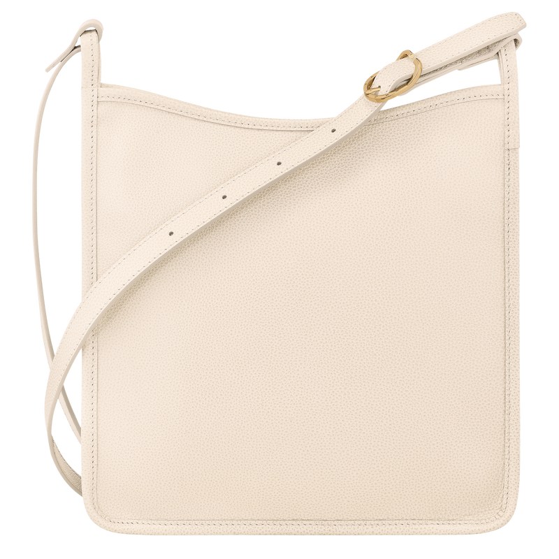 Longchamp Le Foulonné M Crossbody bag - Leather Paper | 5431-XNTPE