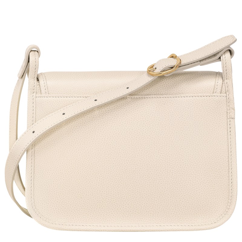 Longchamp Le Foulonné M Crossbody bag - Leather Paper | 9140-ELVTB