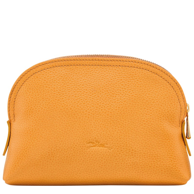 Longchamp Le Foulonné Pouch - Leather Kayısı Rengi | 6981-VPEMW