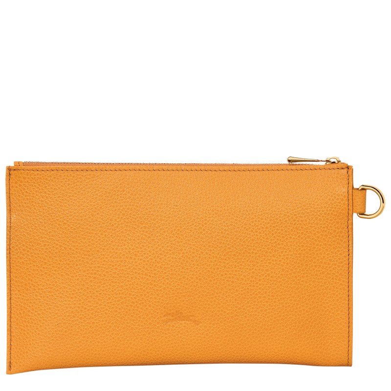 Longchamp Le Foulonné Pouch - Leather Kayısı Rengi | 9620-PVDNJ