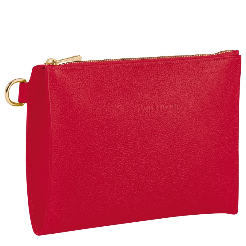 Longchamp Le Foulonné Pouch - Leather Love | 1380-PZARD