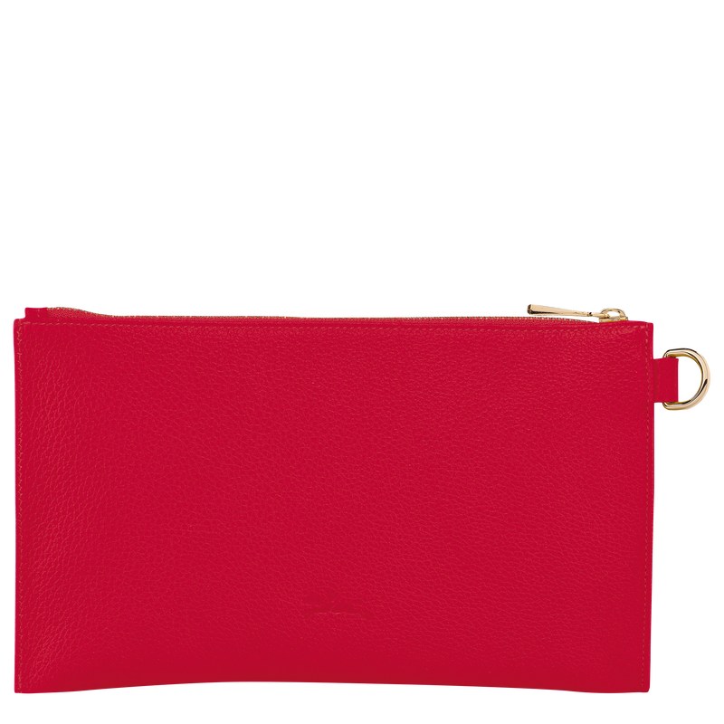 Longchamp Le Foulonné Pouch - Leather Love | 1380-PZARD