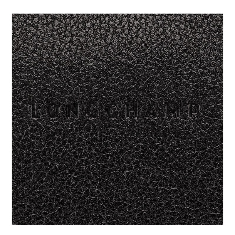 Longchamp Le Foulonné S Crossbody bag - Leather Siyah | 5213-XOLJU