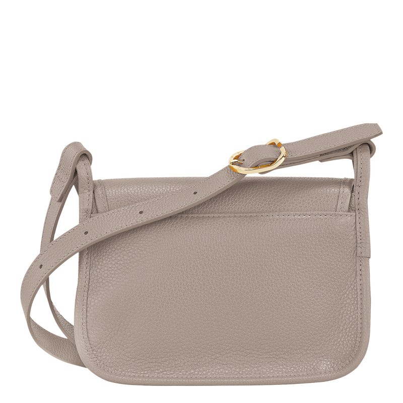 Longchamp Le Foulonné S Crossbody bag - Leather Turtledove | 5136-MZBWV