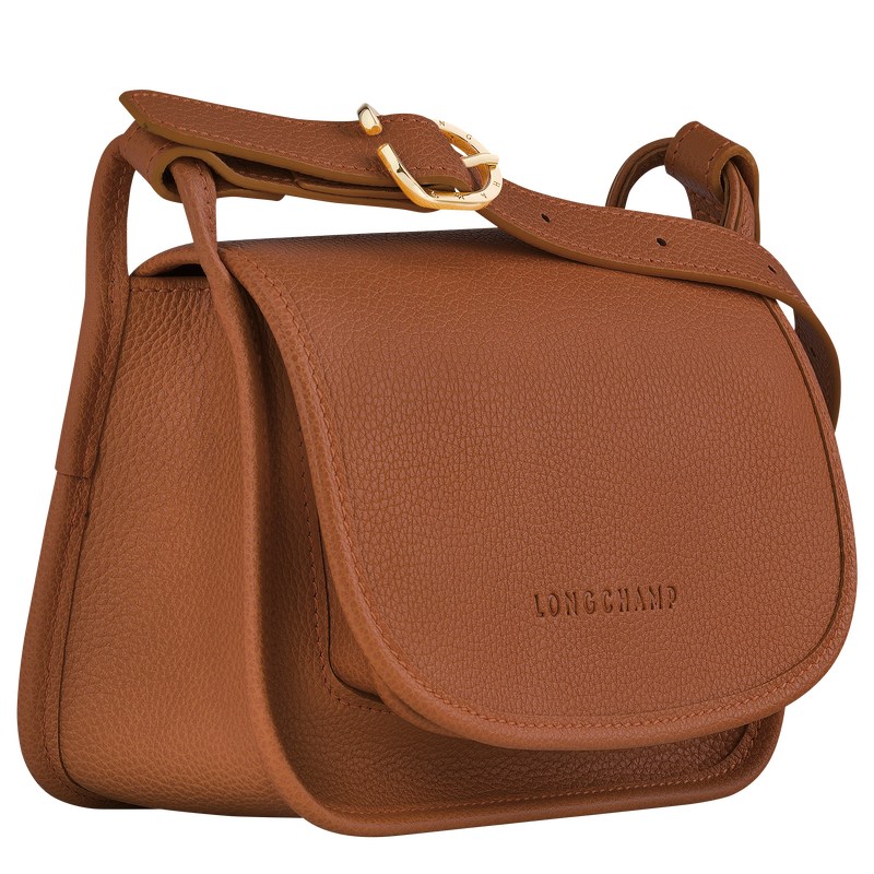 Longchamp Le Foulonné S Crossbody bag - Leather Caramel | 6071-EARSH