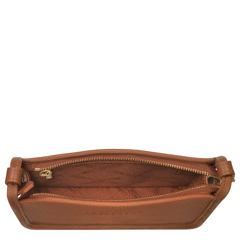 Longchamp Le Foulonné S Crossbody bag - Leather Caramel | 5714-SVEXF