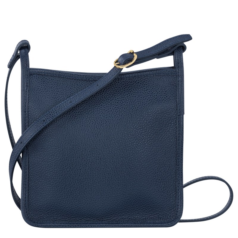 Longchamp Le Foulonné S Crossbody bag - Leather Lacivert | 1974-BAKUM