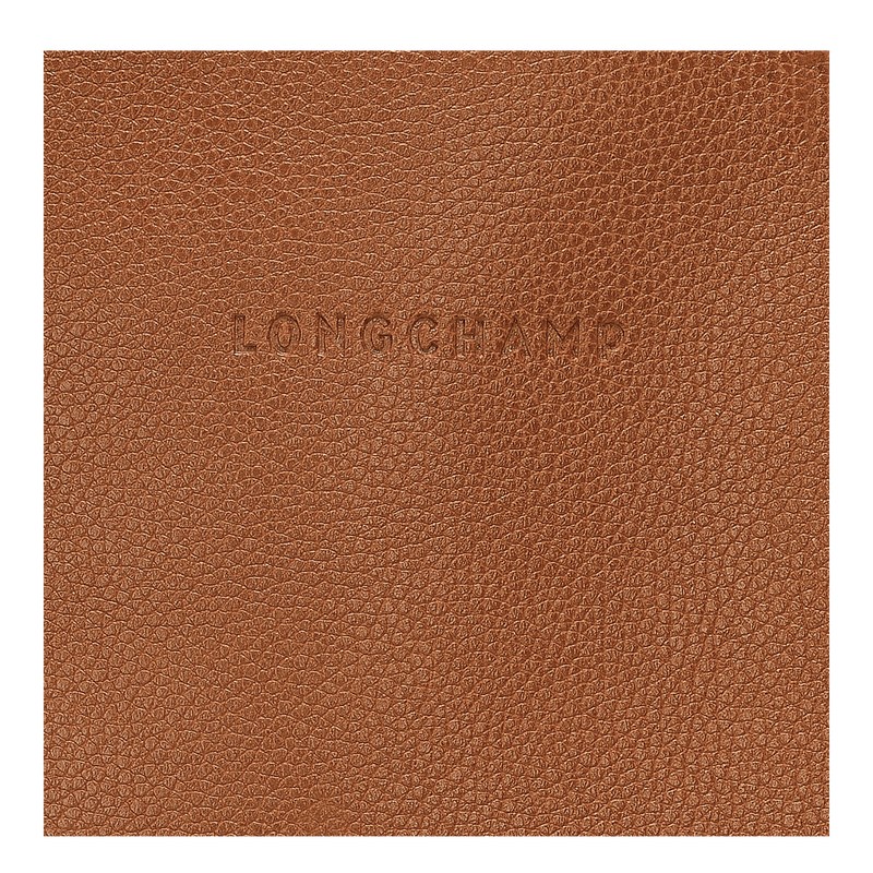 Longchamp Le Foulonné S Handbag - Leather Caramel | 5164-FYPWU