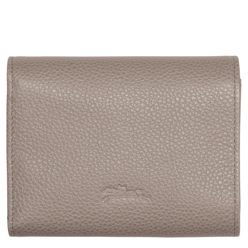 Longchamp Le Foulonné Wallet - Leather Turtledove | 1540-EBHYL