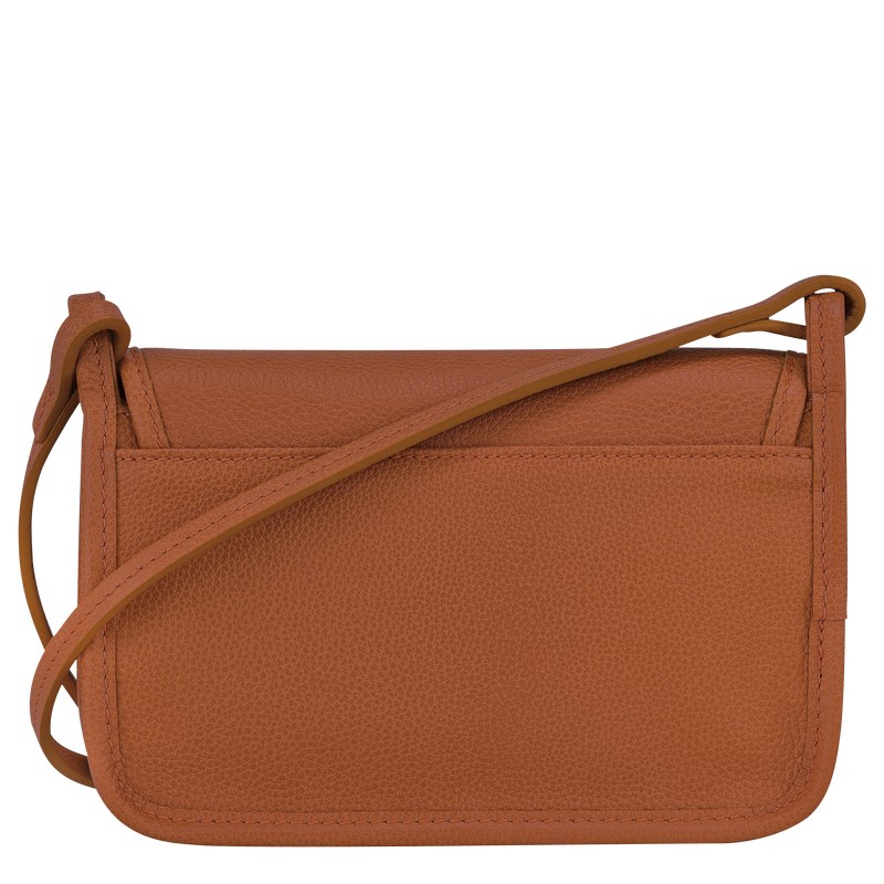 Longchamp Le Foulonné XS Clutch - Leather Caramel | 2869-MQARX