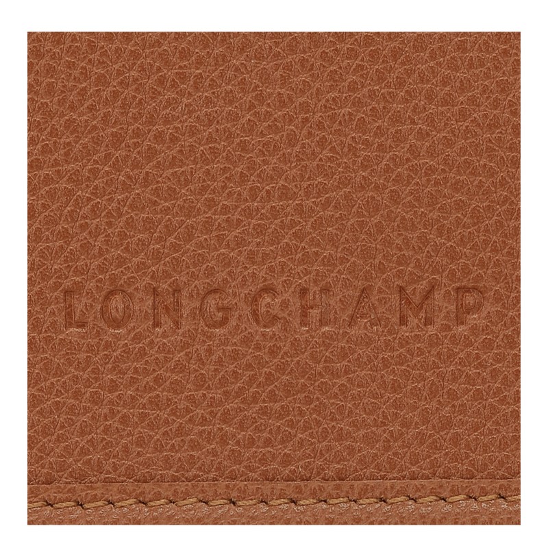 Longchamp Le Foulonné XS Clutch - Leather Caramel | 2869-MQARX