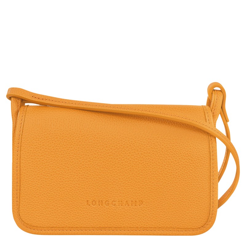 Longchamp Le Foulonné XS Clutch - Leather Kayısı Rengi | 9541-YKURL