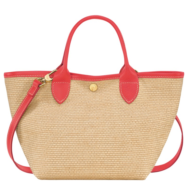 Longchamp Le Panier Pliage S Basket bag - Canvas Strawberry | 3164-MHEDP