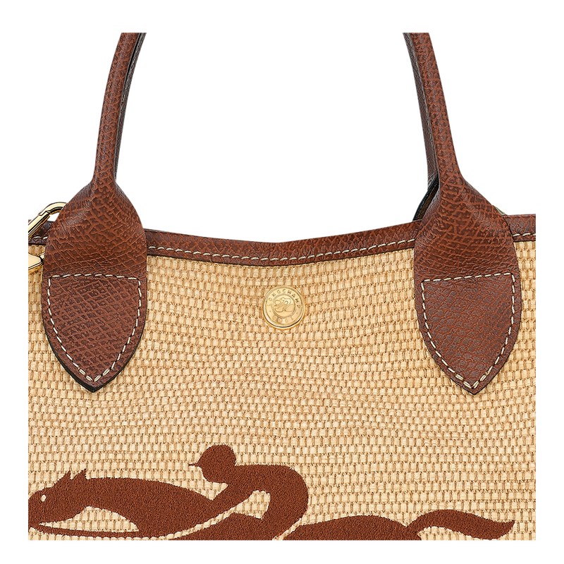 Longchamp Le Panier Pliage S Basket bag - Canvas Kahverengi | 3219-ENTCS