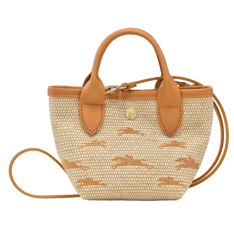 Longchamp Le Panier Pliage XS Basket - Canvas Kayısı Rengi | 6078-XKRLG