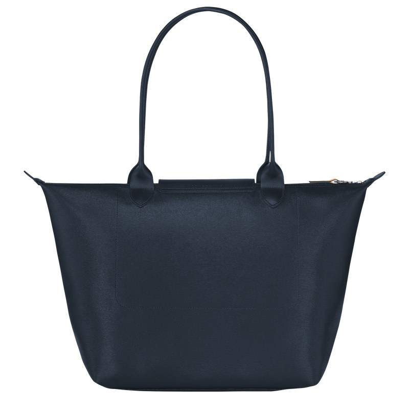 Longchamp Le Pliage City L Tote bag - Canvas Lacivert | 5389-LKOCH