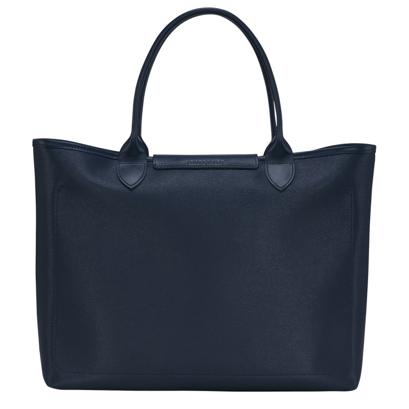 Longchamp Le Pliage City L Tote bag - Canvas Lacivert | 2174-DBHON