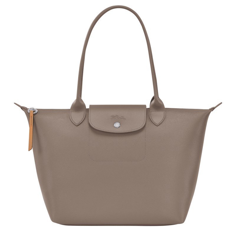 Longchamp Le Pliage City M Tote bag - Canvas Taupe | 2075-NWCQR