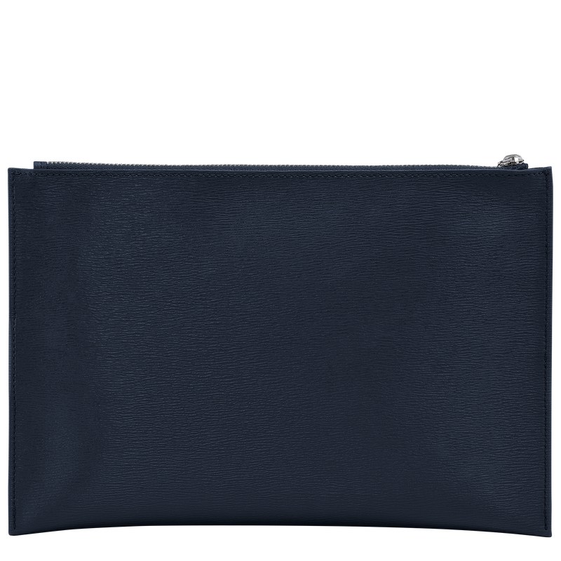 Longchamp Le Pliage City Pouch - Canvas Lacivert | 6807-MHUDS