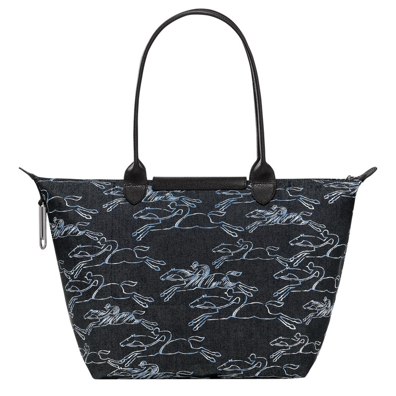 Longchamp Le Pliage Collection L Tote bag - Canvas Lacivert | 1450-EIQHF