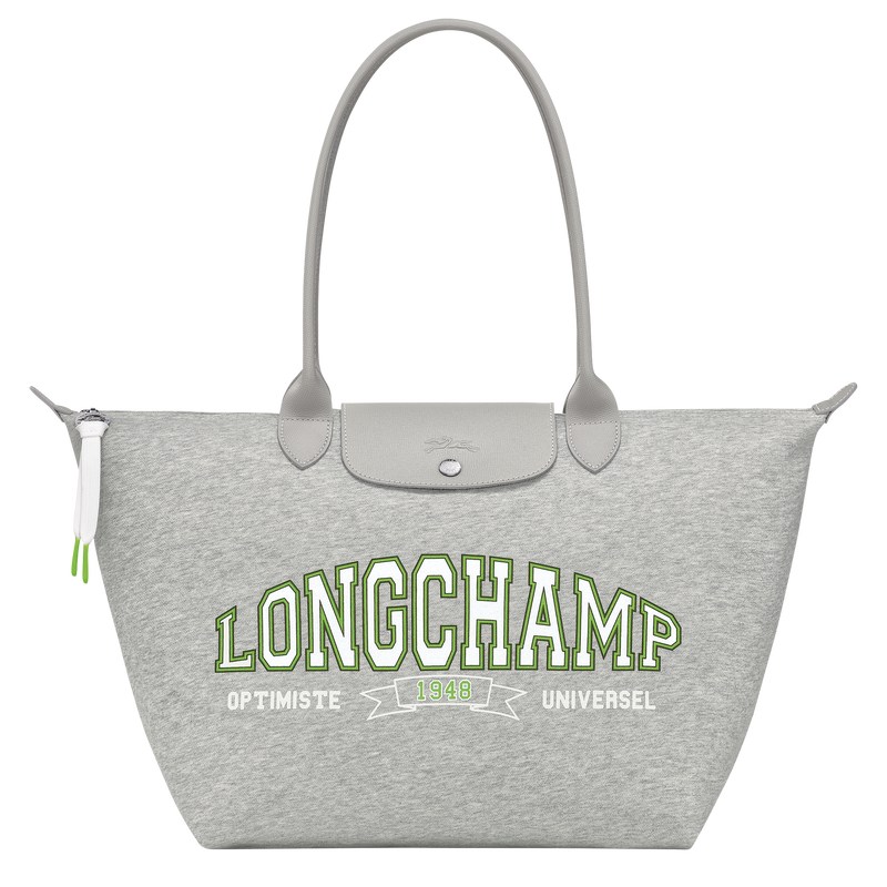 Longchamp Le Pliage Collection L Tote bag - Canvas Gri | 7836-ZNOUT