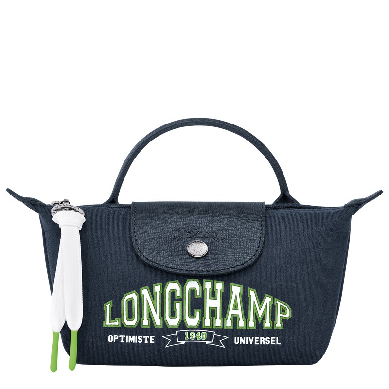 Longchamp Le Pliage Collection Pouch - Canvas Lacivert | 8107-GQVDO