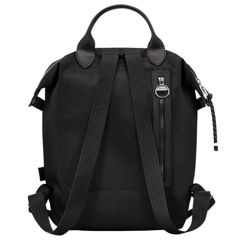 Longchamp Le Pliage Energy L Backpack - Recycled canvas Siyah | 2864-IQMXA