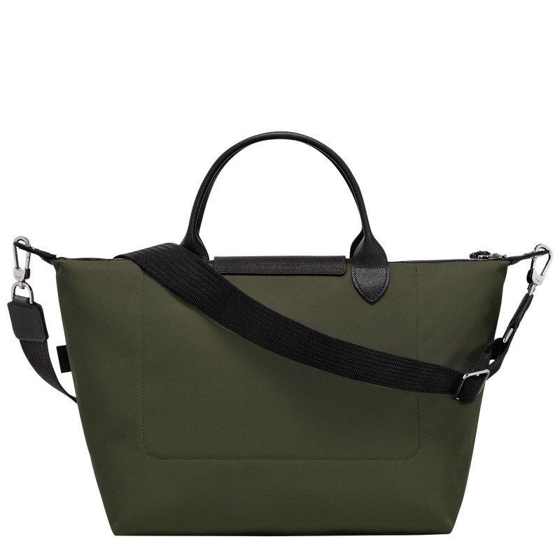 Longchamp Le Pliage Energy L Handbag - Recycled canvas Haki | 6093-KITHC